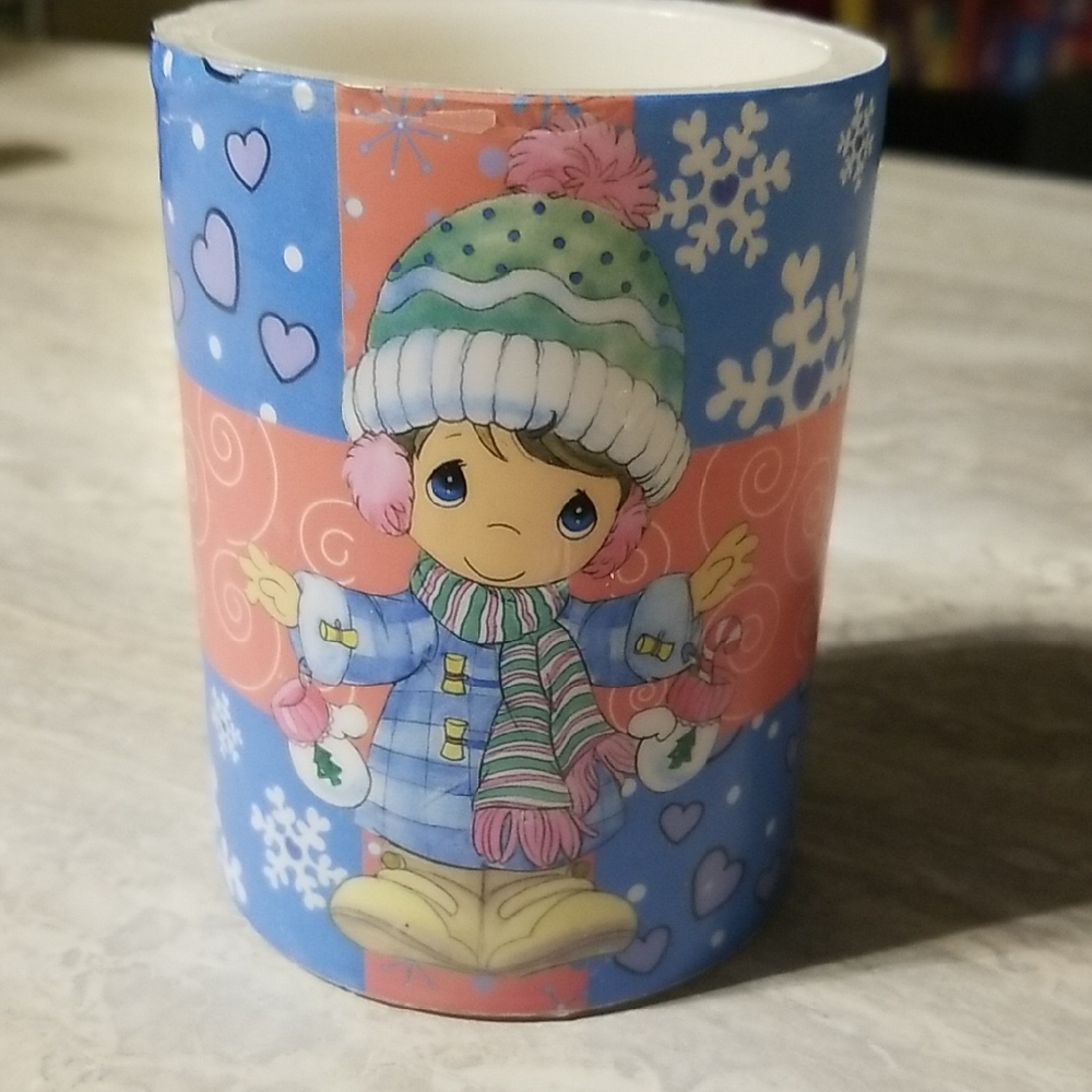 Precious Moments Inspired Flameless Candle